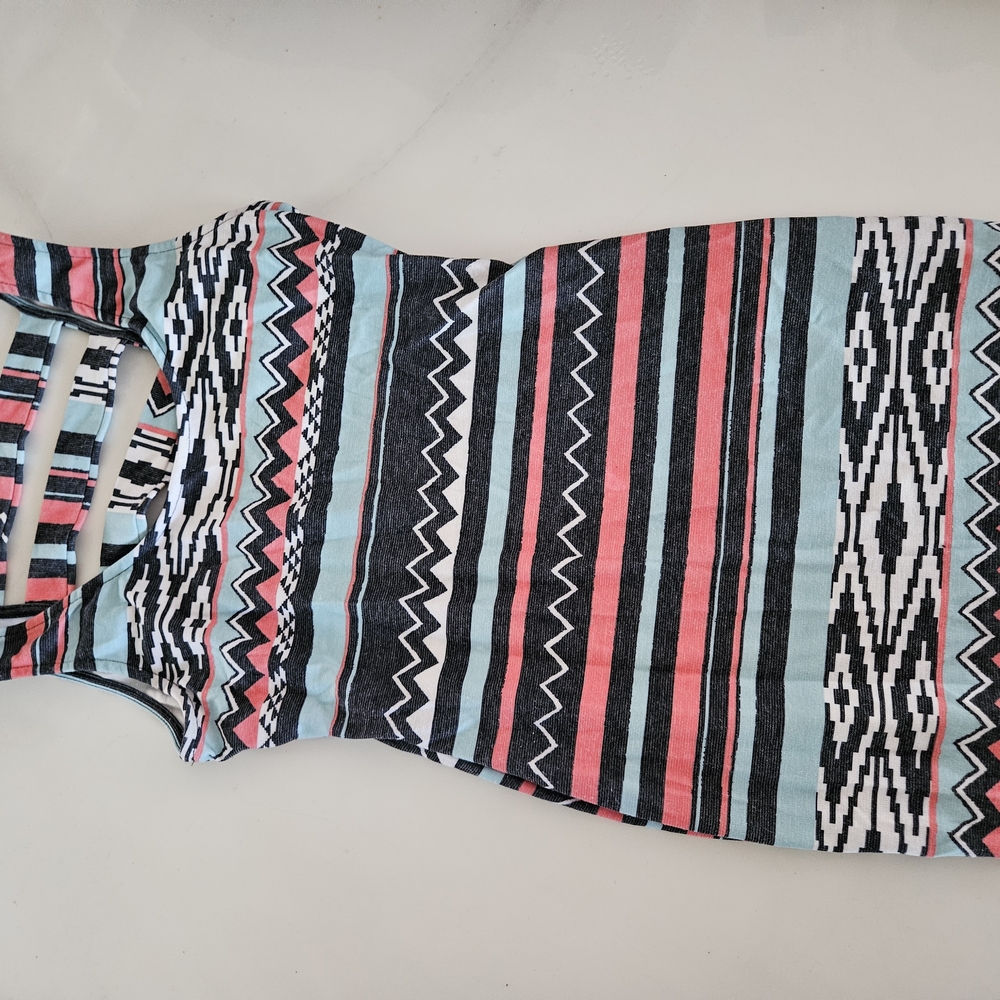 Kirra Multicolor Striped Mini Dress